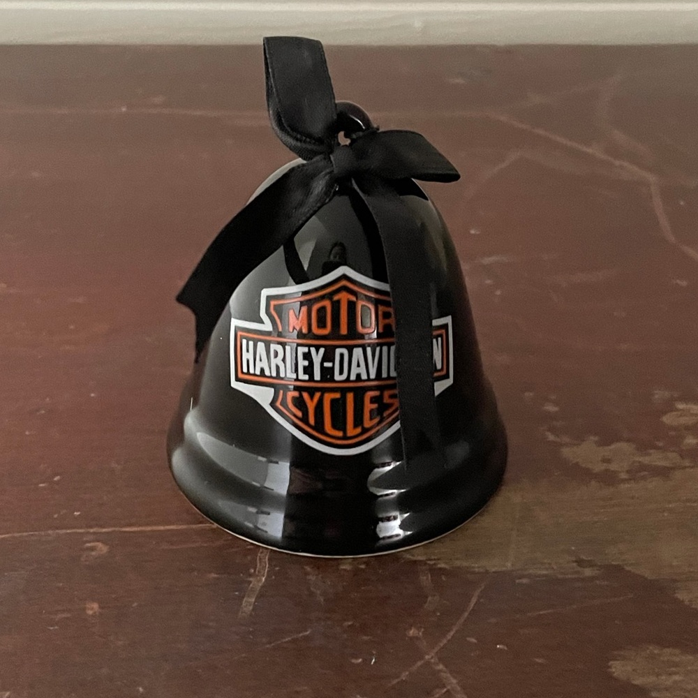 Harley Davidson 2008 Black Bell Ornament